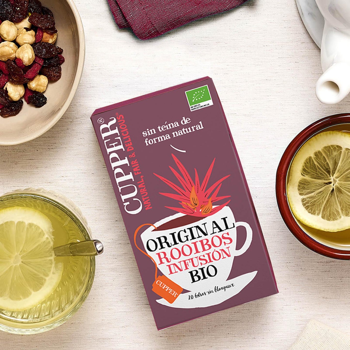 Herbata Rooibos Bio Cupper 20 torebek