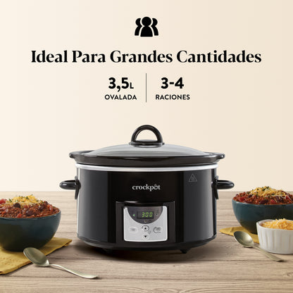 Pentola a cottura lenta Crockpot 3,5 L CSC113X (ricondizionata)