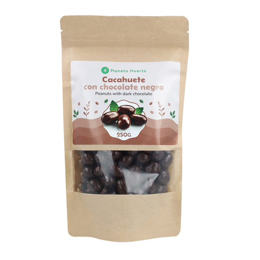 Arachidi con cioccolato fondente Planeta Huerto 250gr
