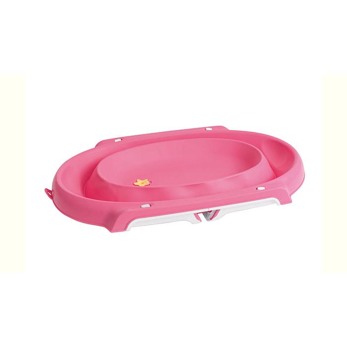 Vasca da bagno pieghevole Compact Pink Olmitos