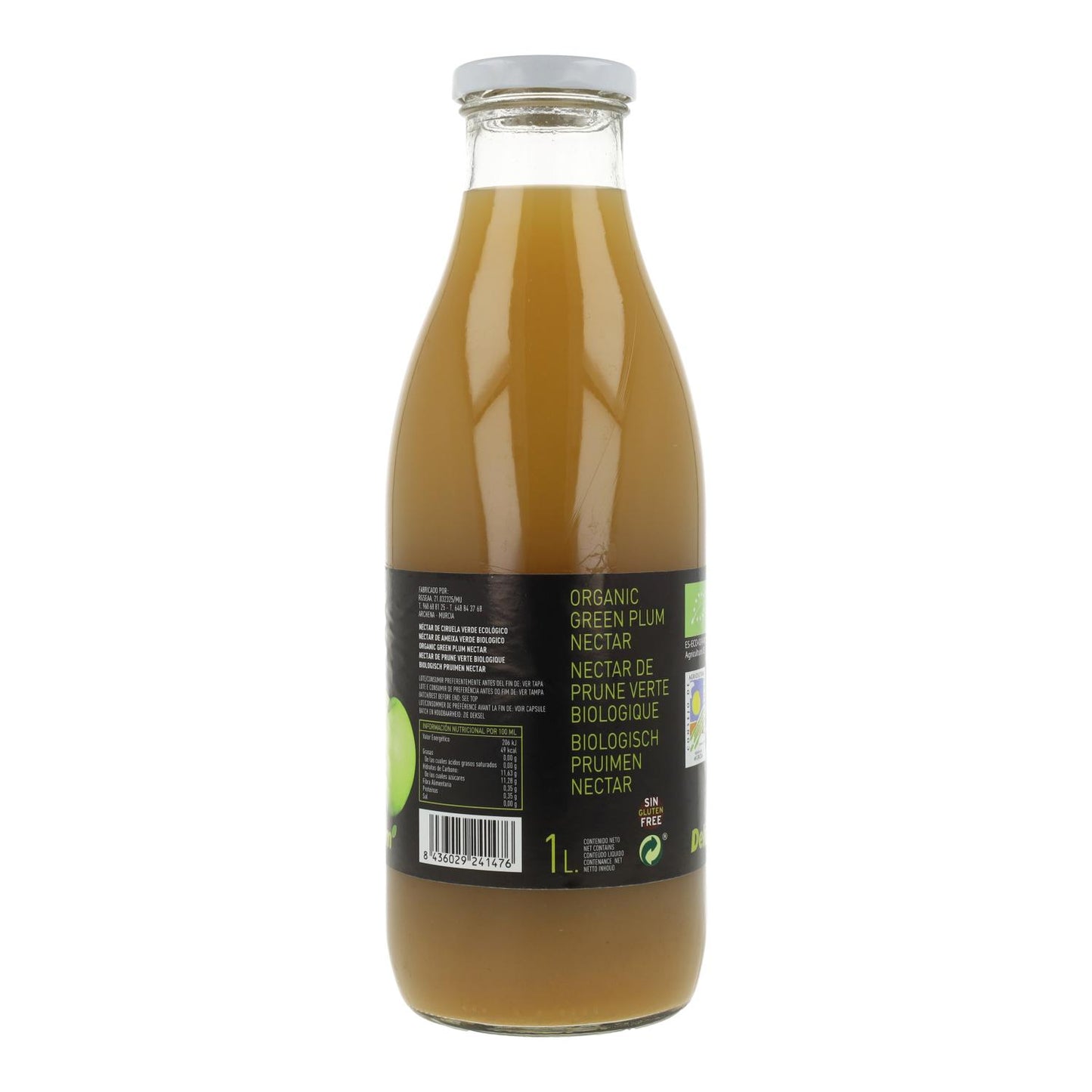 Nettare di prugna verde biologico Bio Delizum 1L