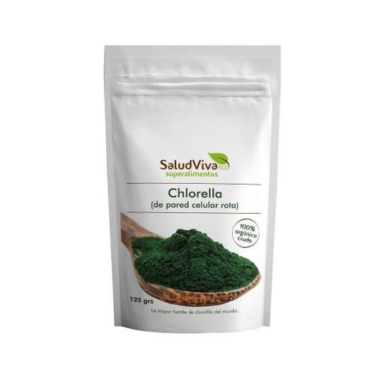 Alga Chlorella in polvere ECO 125 g, Salud Viva