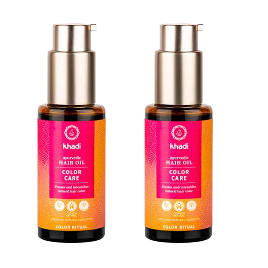 2er-Pack Haaröl für coloriertes Haar, Khadi, 50 ml