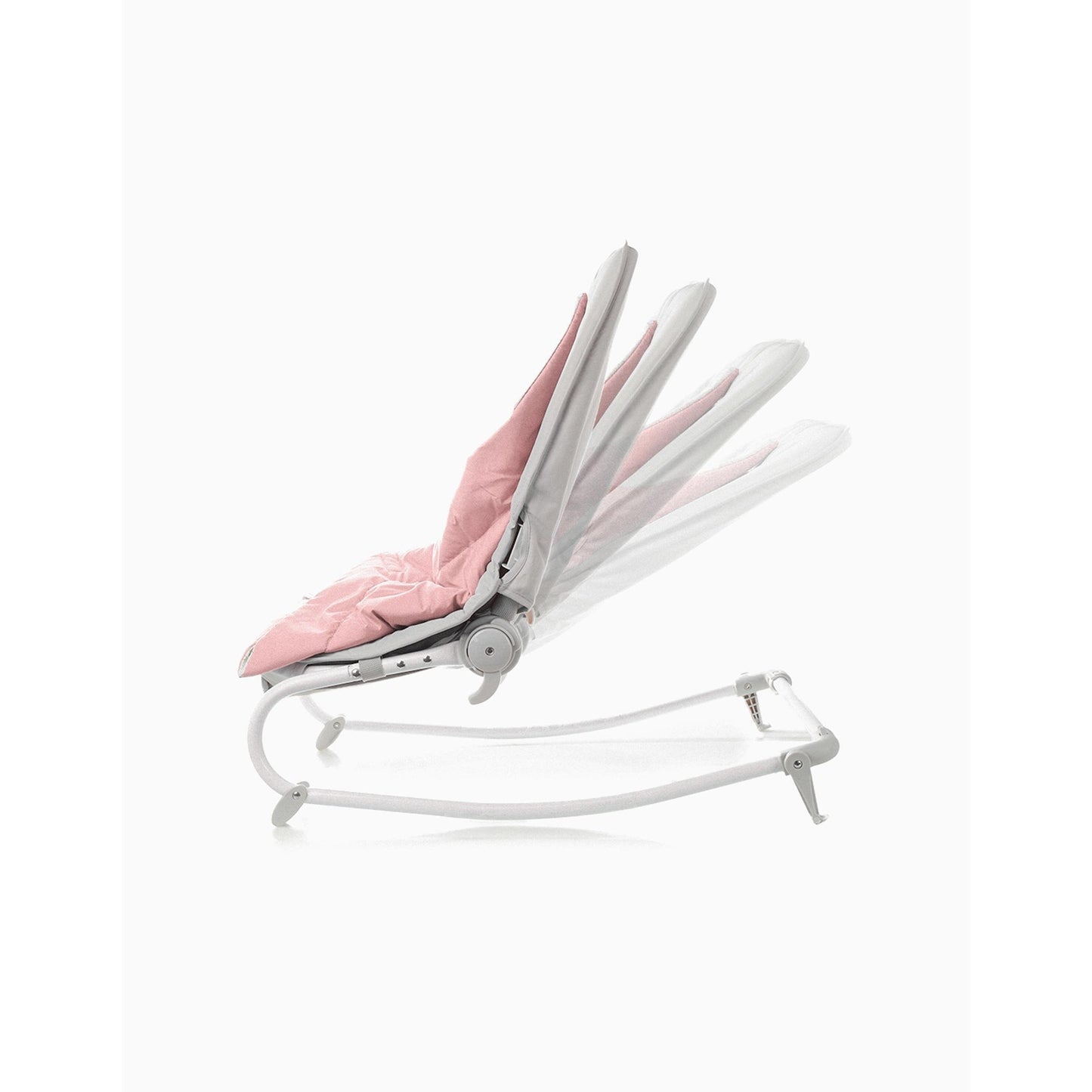Leżaczek dla niemowląt 3 w 1 Felio różowy Kinderkraft