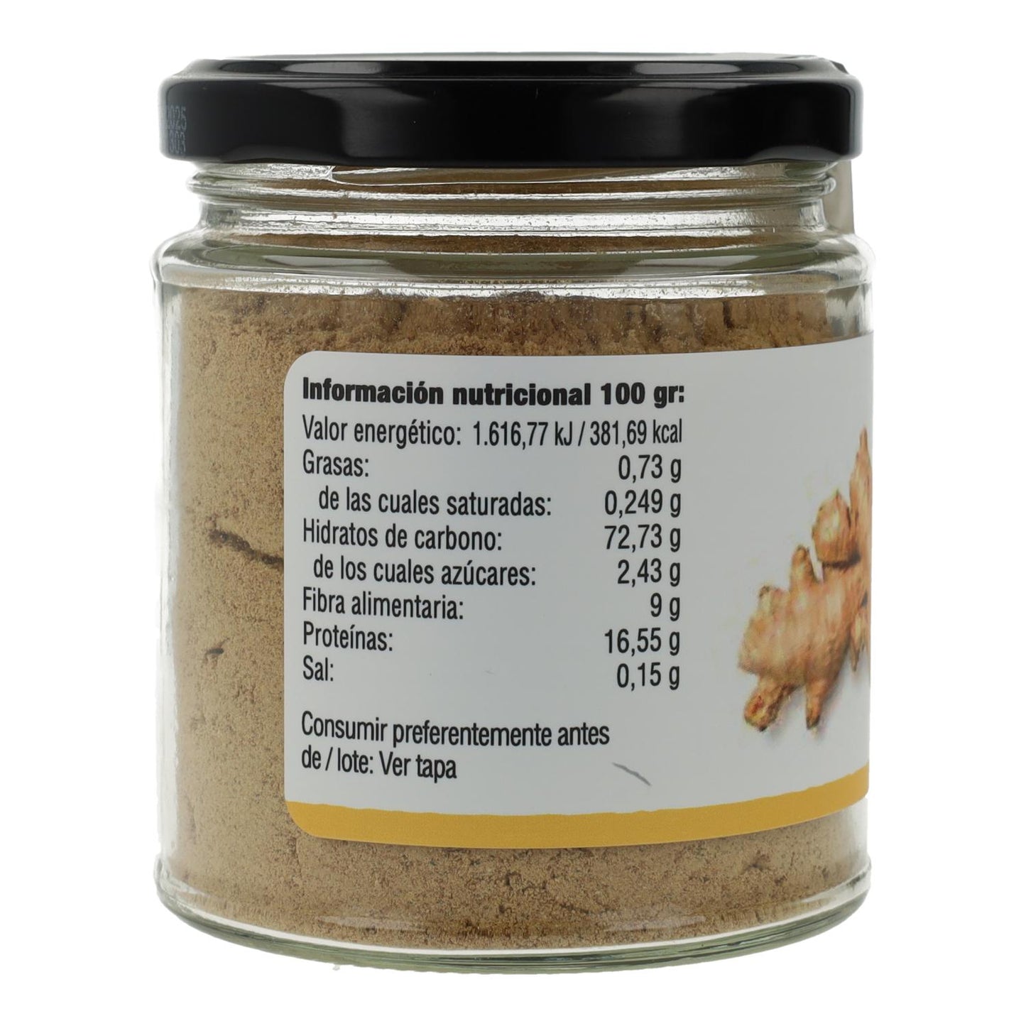Gemberpoeder Bio Vegetalia 80 g
