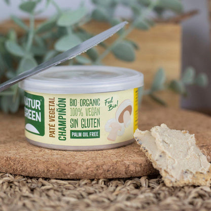 Pâté aux champignons bio Naturgreen 125 g
