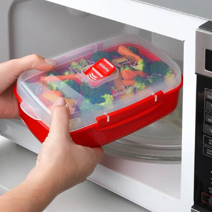 Récipient rectangulaire pour micro-ondes 1,25 ml