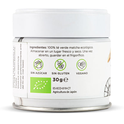 Thé Matcha Ceremonial 100 % biologique Matcha & CO 30 g
