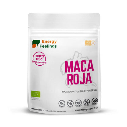Maca rouge bio en poudre Energy Feelings 500 g