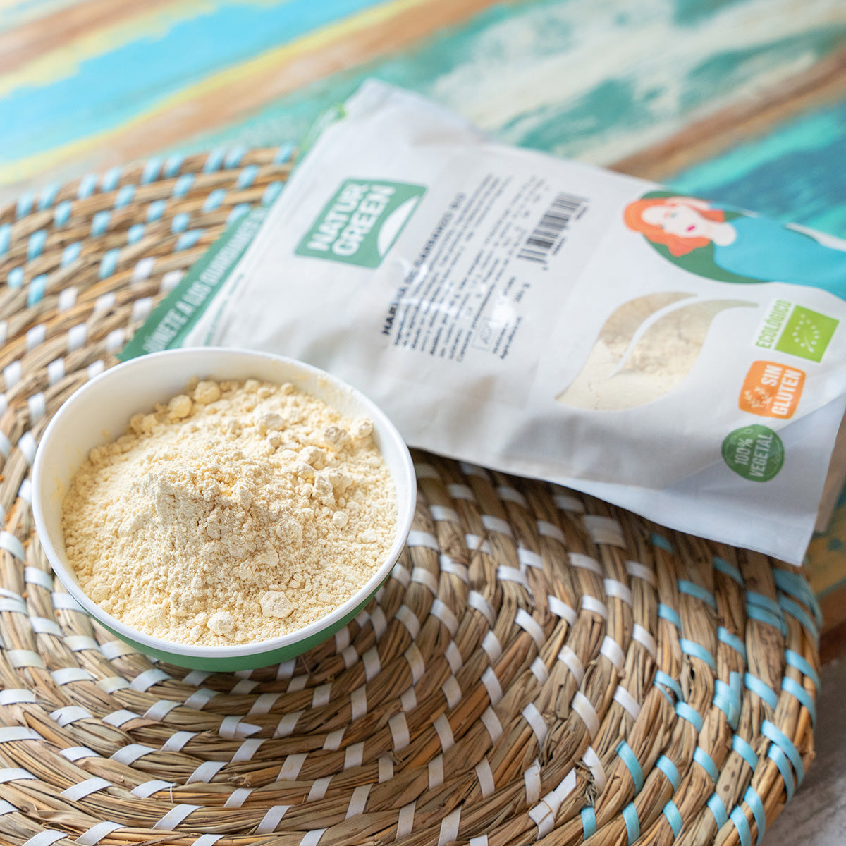 Farina di ceci biologica senza glutine NaturGreen 500 g