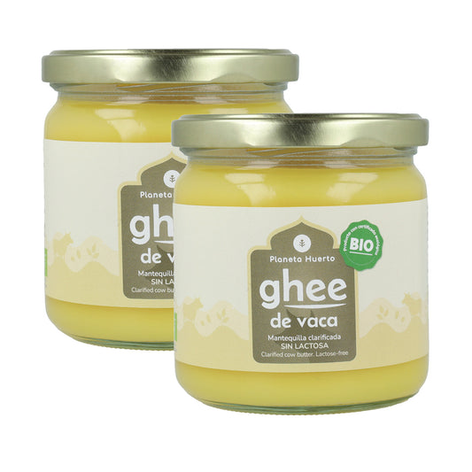 Confezione 2x Burro chiarificato Ghee ECO Planet Orchard 350 gr