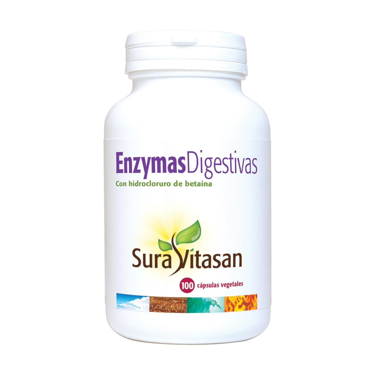 Pack 2x Enzymes digestives Sura Vitasan, 100 gélules