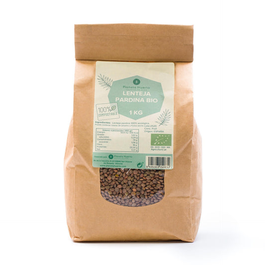 Pardina lentils ECO Planeta Huerto 1kg