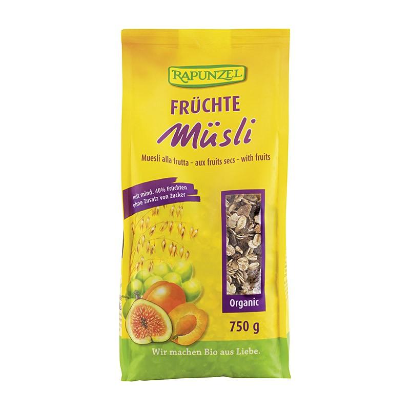 Fruitmuesli Rapunzel, 750 g
