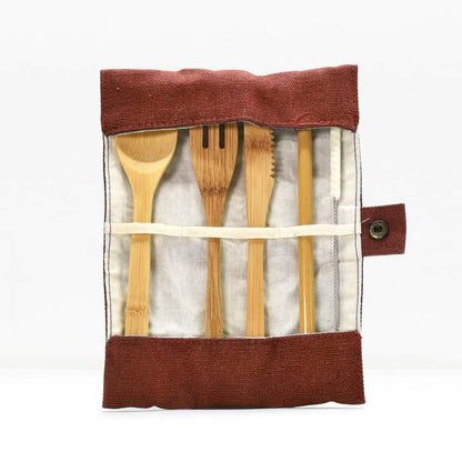 Set di posate con custodia