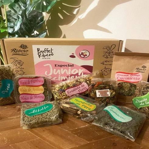Buffet healthy Junior Crescita per conigli e roditori giovani Ribero