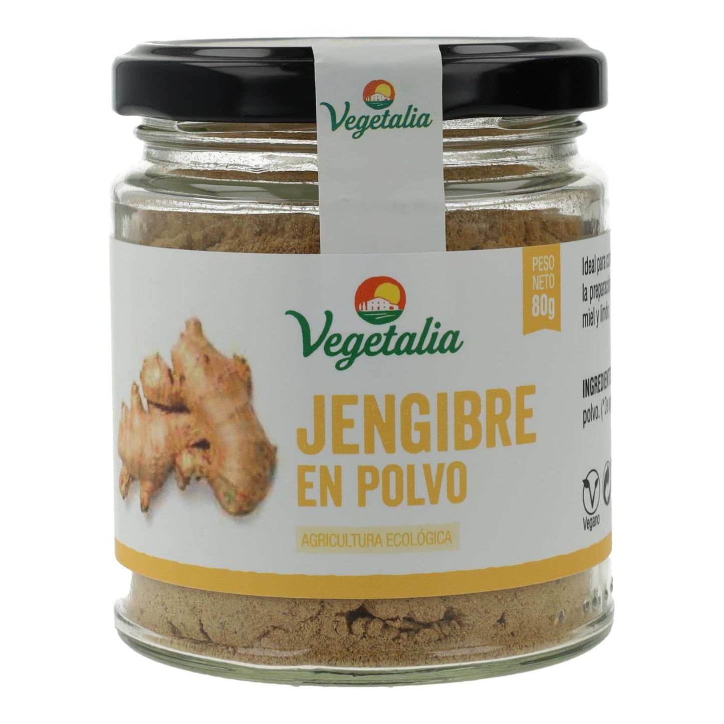 Gemberpoeder Bio Vegetalia 80 g