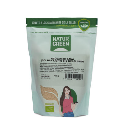 Rörsocker (golden light) Bio Naturgreen 500 g