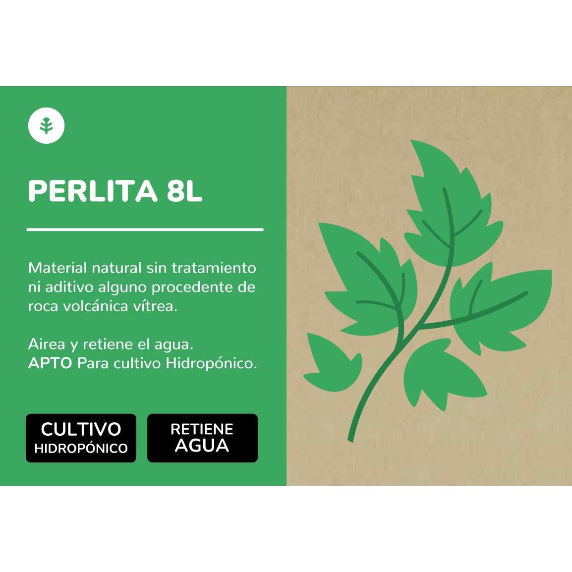 Förpackning 2xPerlite Planeta Huerto 8 liter