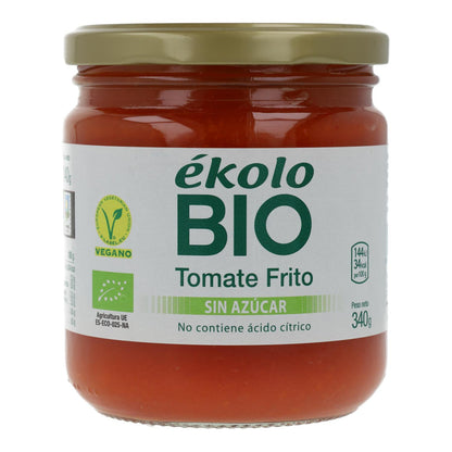 6x pack of Ékolo organic homemade sugar-free fried tomato sauce 340 g
