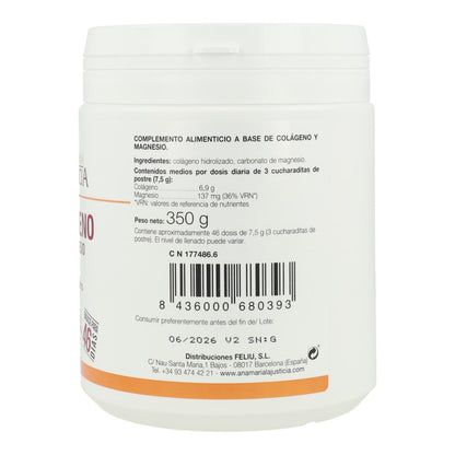 Collagène avec magnésium Ana María LaJusticia 350 g
