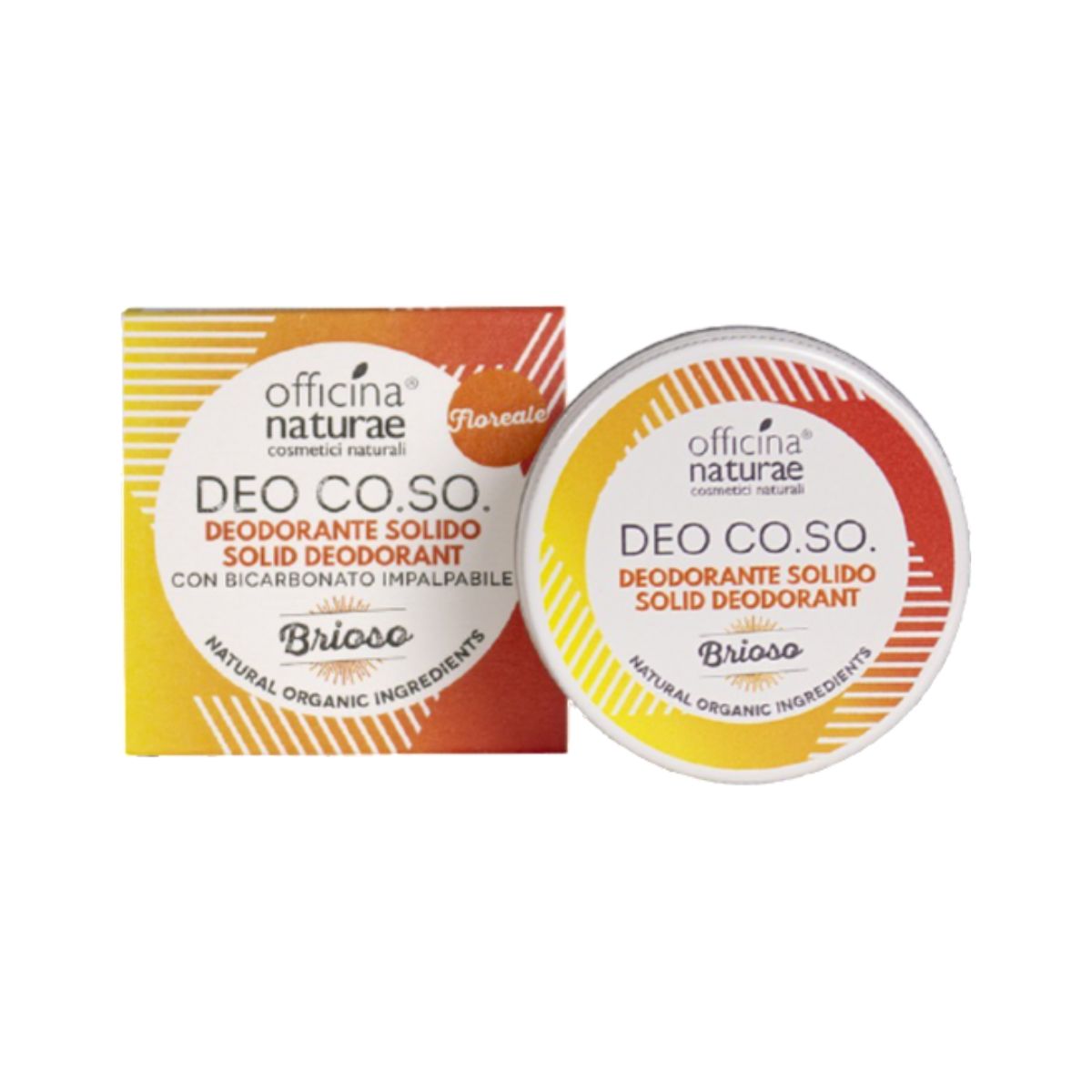 Deodorante solido Brioso CO.SO. 50 ml Vegan Ecologico
