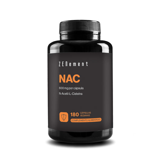 NAC N-Acetil-Cisteina, 600 mg Zenement, 180 compresse vegane  NAC 600 mg