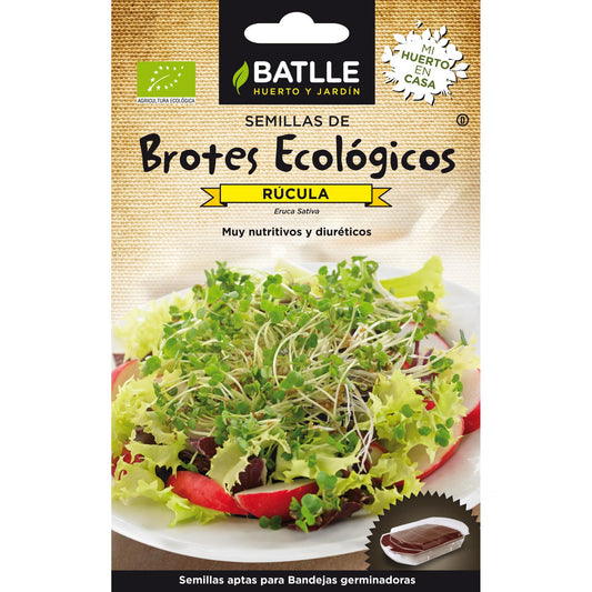 Graines de roquette bio pour germes Batlle