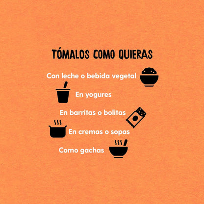 Organic Gluten-Free Soft Wholemeal Oat Flakes, 500 g Ecocesta