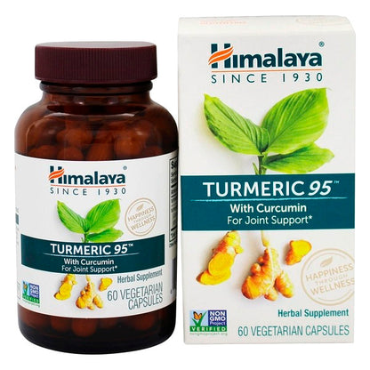 Kurkuma Turmeric Organic, Himalaya, 60 Kapseln