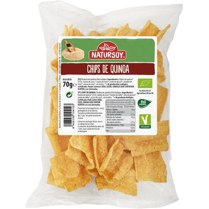 Organic Quinoa Chips, 70 g. Natursoy