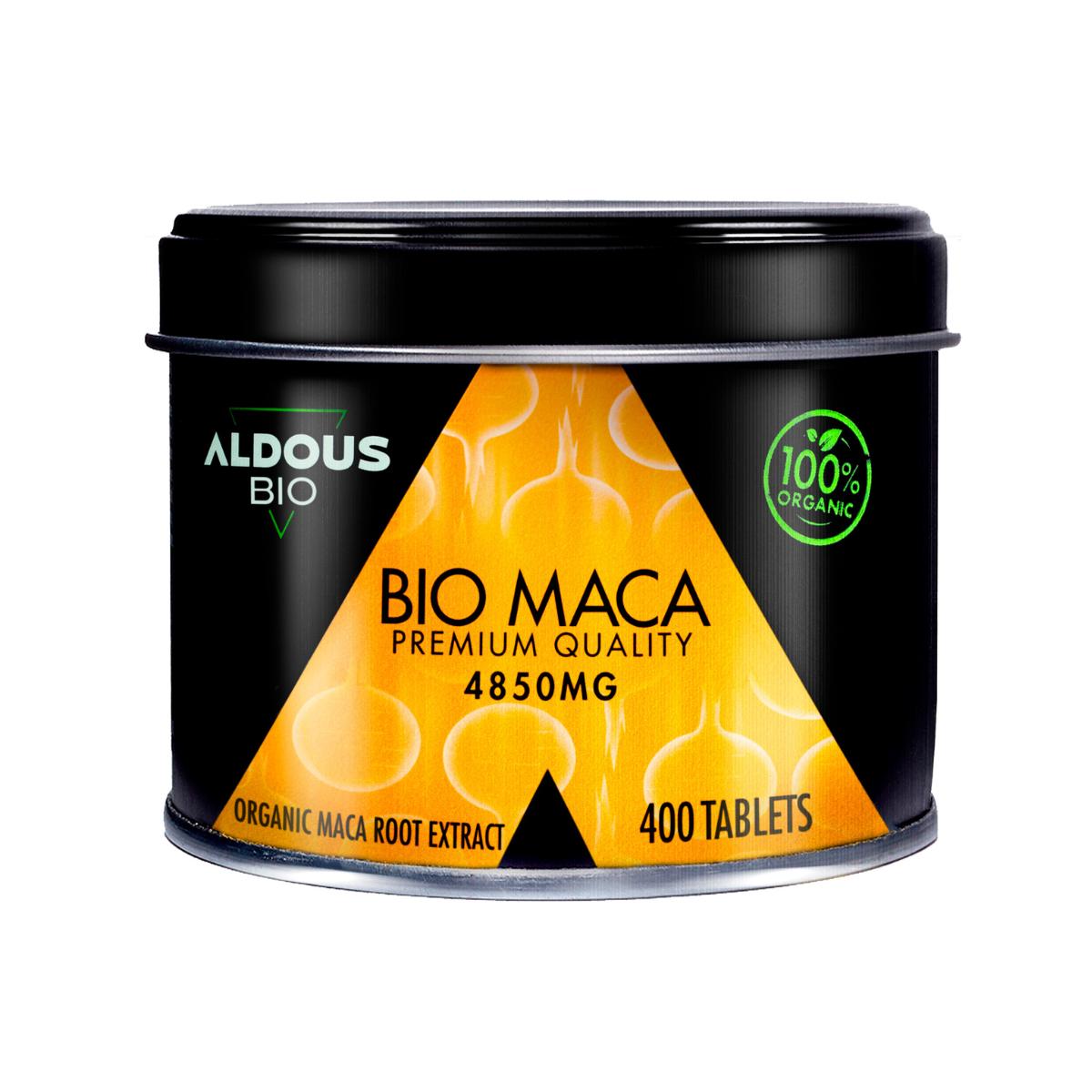 Premium Bio-Maca-Extrakt aus den Anden, Aldous Bio, 400 Tabletten à 4850 mg