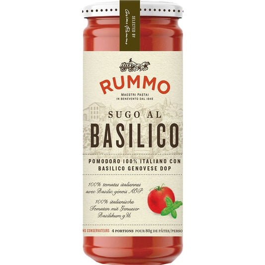 Rummo Genovese Basil Tomato Sauce 340 g