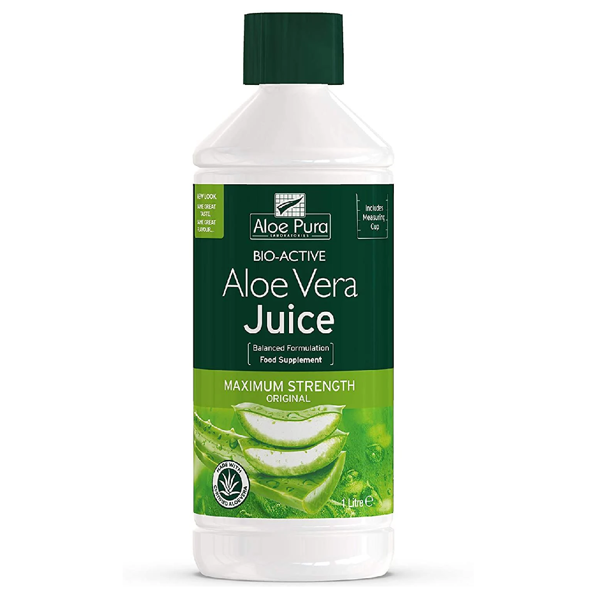 Jus d'aloe vera puissance maximale 1 L