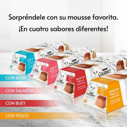 Zestaw 6 x GOURMET REVELATIONS Mus z łososia (4 x 57 g)