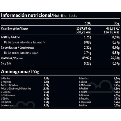 PaleoBull Valquiria Proteine isolate gusto neutro  Valquiria Neutro Paleo Bull  750 g