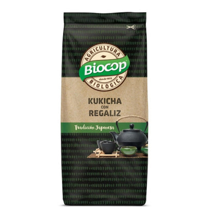 Kukicha-thee van 3 jaar oud met zoethout Biocop 75 g