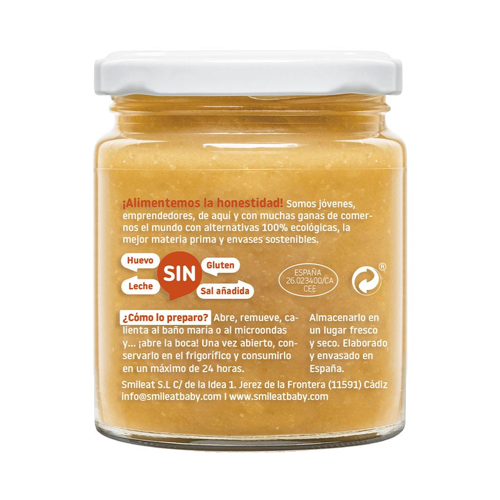 Bio-Glas mit Rindfleisch- und Schinkeneintopf 230 g