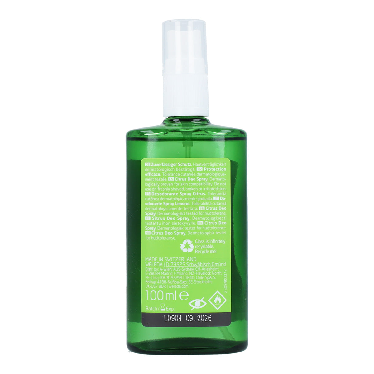 Desodorante de Citrus Weleda 100 ml