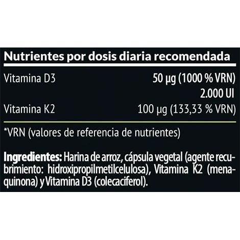 DKbull Vitamine D3 + K2 Paleobull 60 capsule