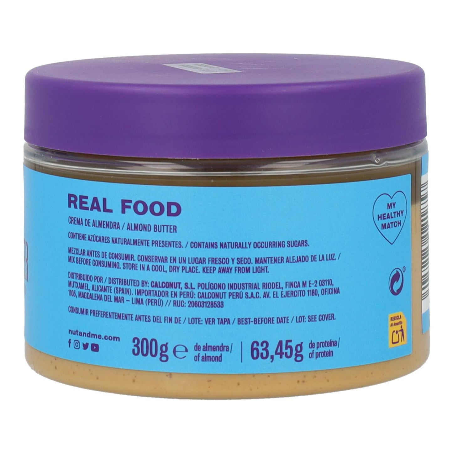 Amandelcrème Nut&me 300 g