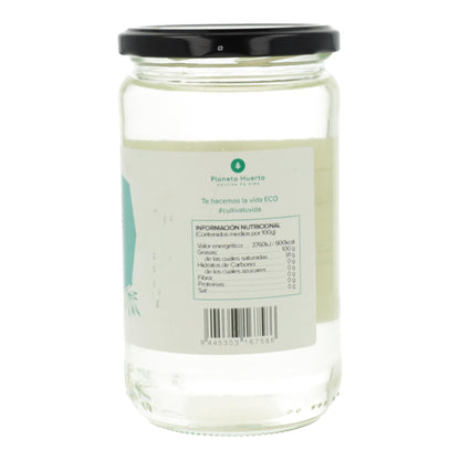 2er-Pack desodoriertes Kokosöl ECO Planeta Huerto 500 ml