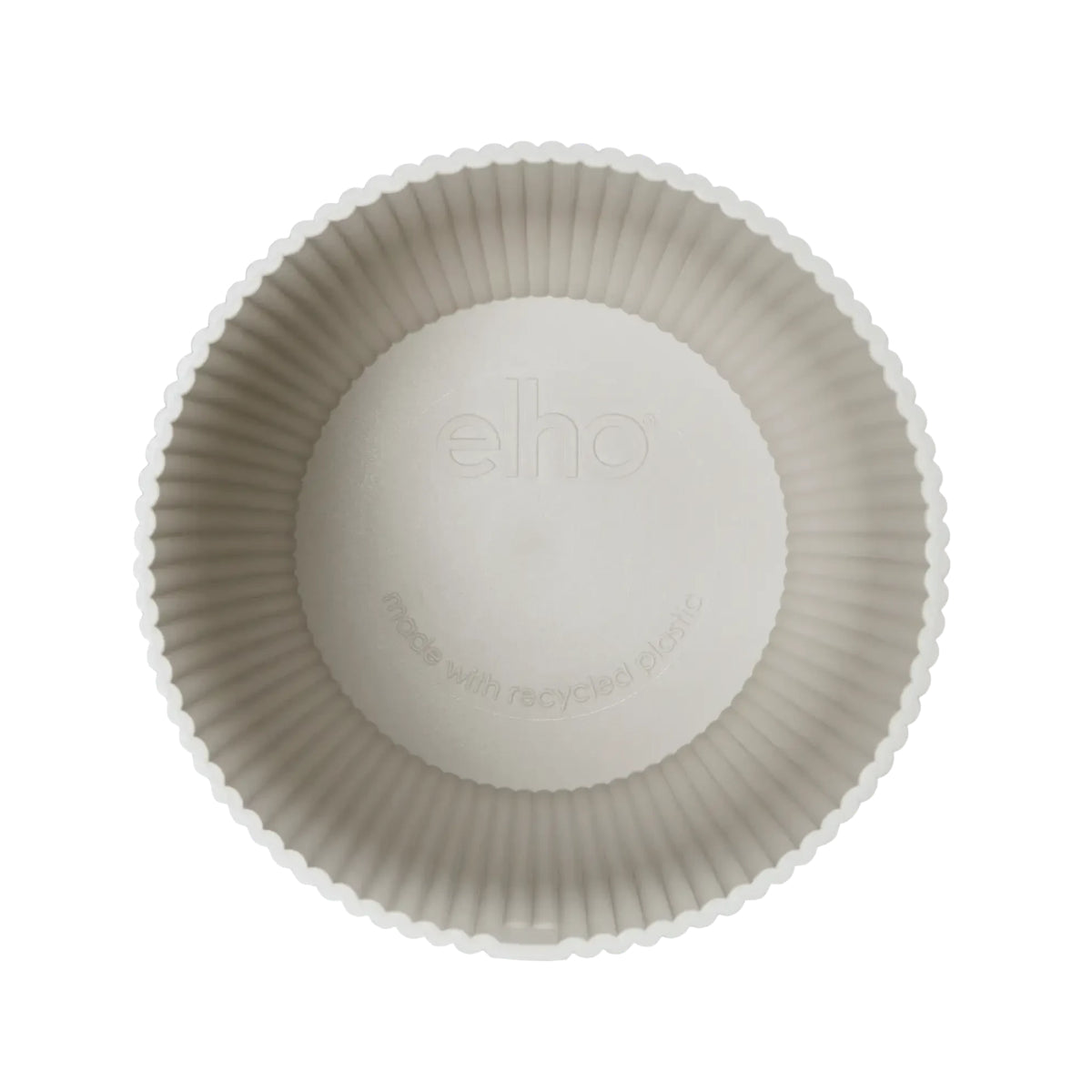 Fioriera vibes fold round silky white Elho 25 cm