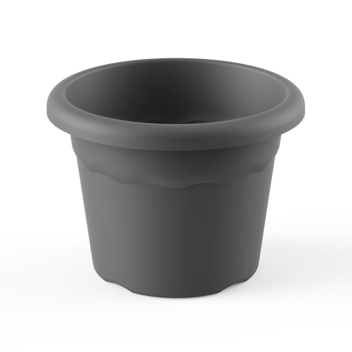 Pot rond anthracite  D 18 x 13