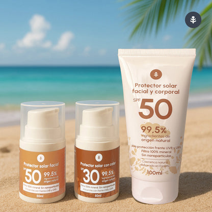 Planeta Huerto 100% mineral SPF50 sunscreen cream 100 ml
