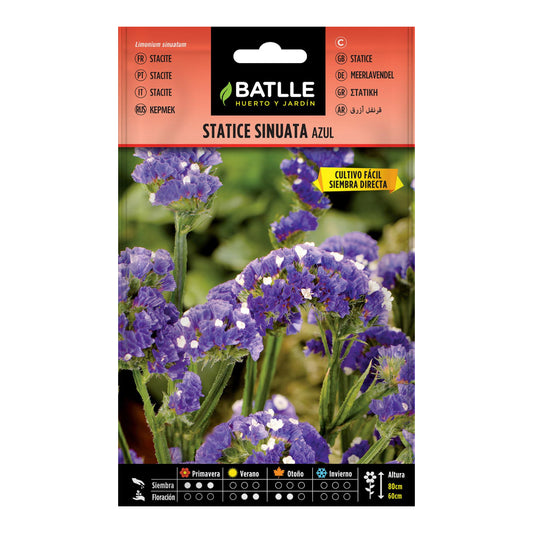 Nasiona Statice sinuata niebieska Batlle