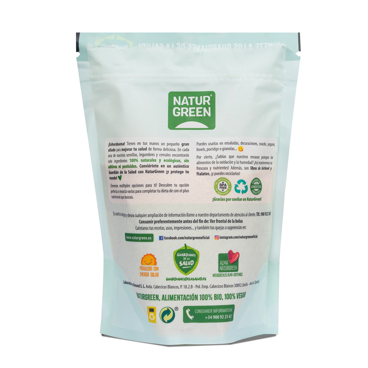 Amarante bio sans gluten NaturGreen 450 g