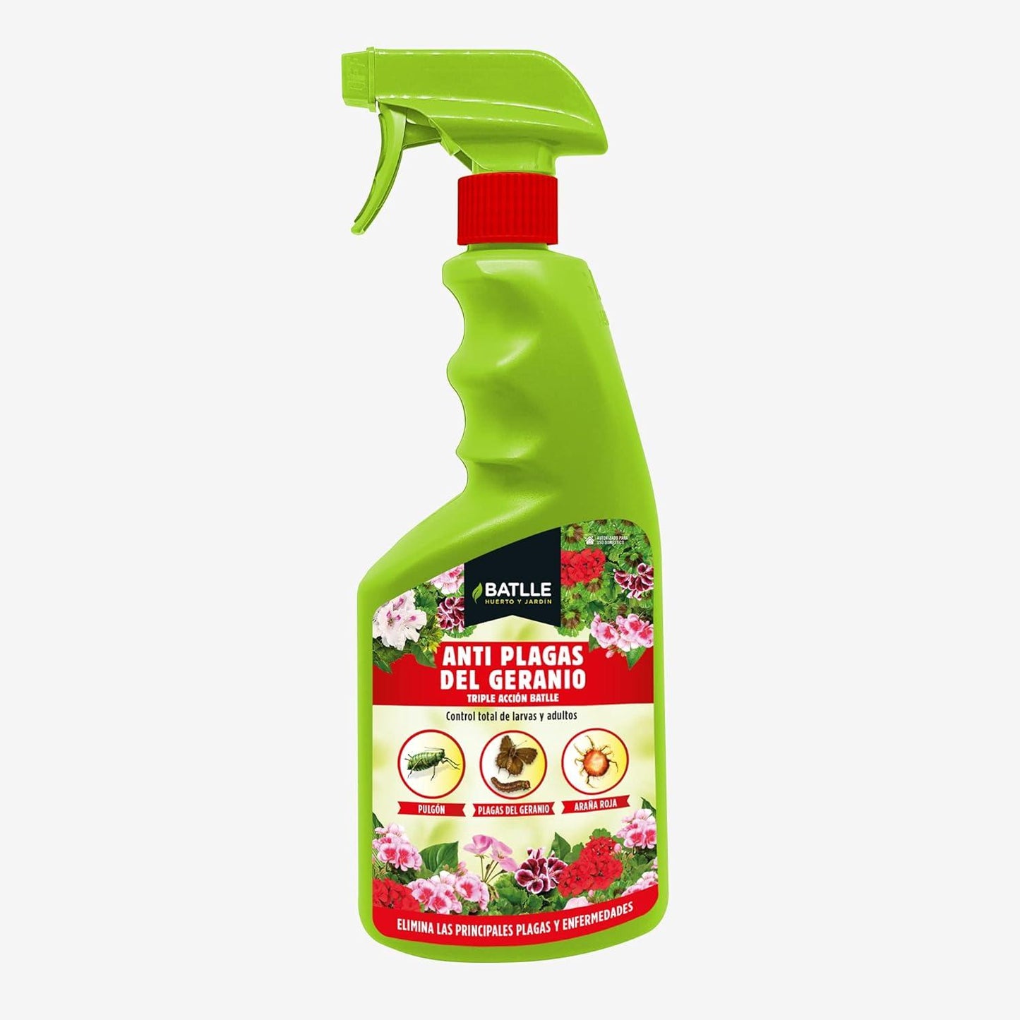 Insetticida anti-parassiti per gerani pronto all'uso 750 ml Batlle