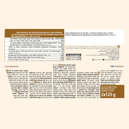 Postre Salted Caramel Bio Ecomil 2 uds de 125 g