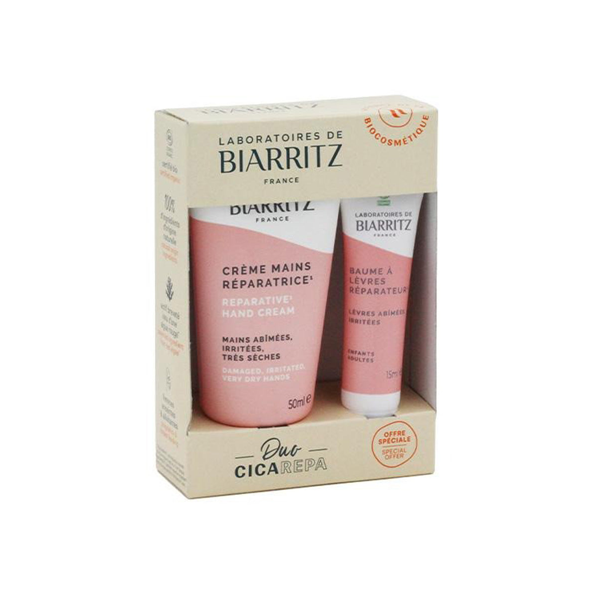 Confezione essenziale per la riparazione della pelle Alga-Sendatu® Laboratoires de Biarritz
